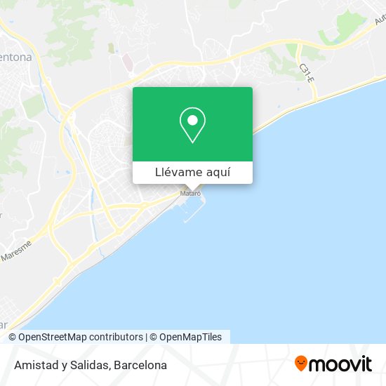 Mapa Amistad y Salidas