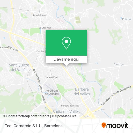 Mapa Tedi Comercio S.L.U.