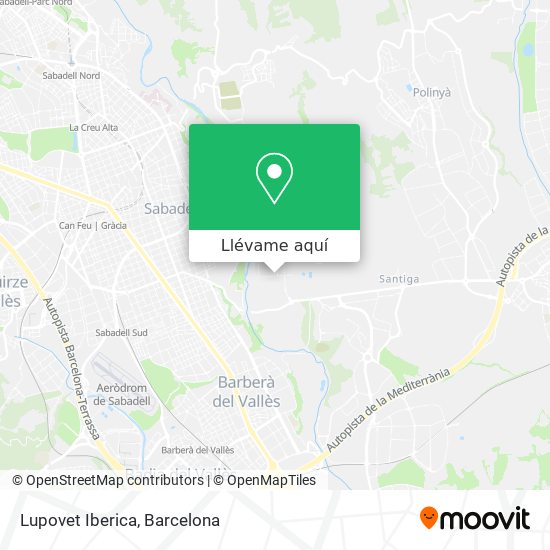 Mapa Lupovet Iberica