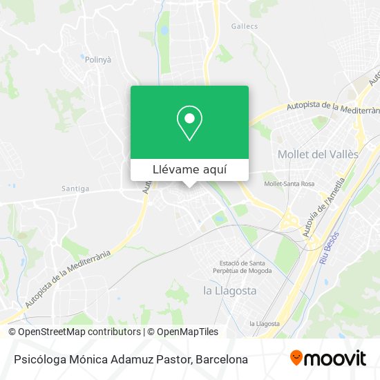 Mapa Psicóloga Mónica Adamuz Pastor