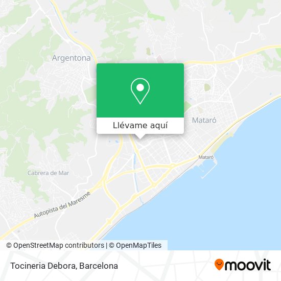 Mapa Tocineria Debora
