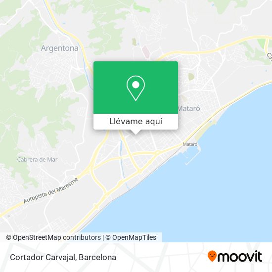 Mapa Cortador Carvajal