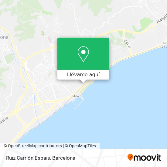 Mapa Ruiz Carrión Espais