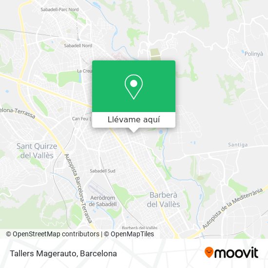 Mapa Tallers Magerauto