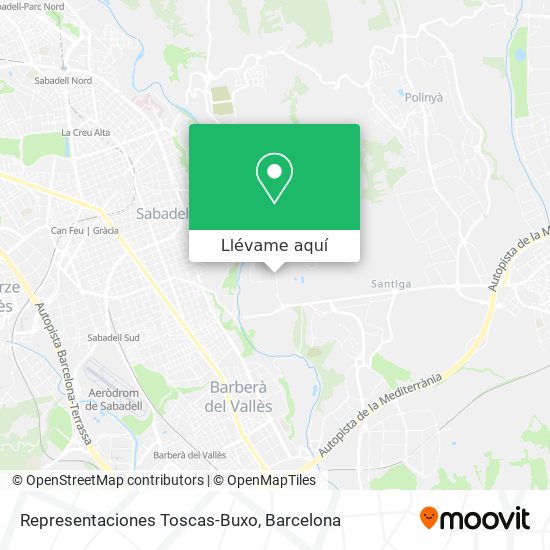 Mapa Representaciones Toscas-Buxo