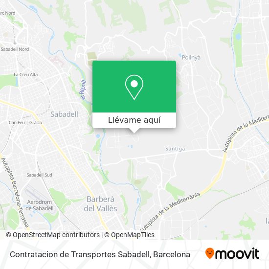 Mapa Contratacion de Transportes Sabadell