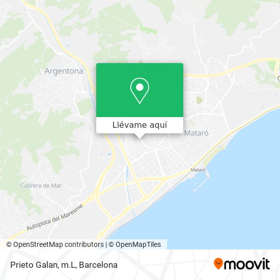 Mapa Prieto Galan, m.L