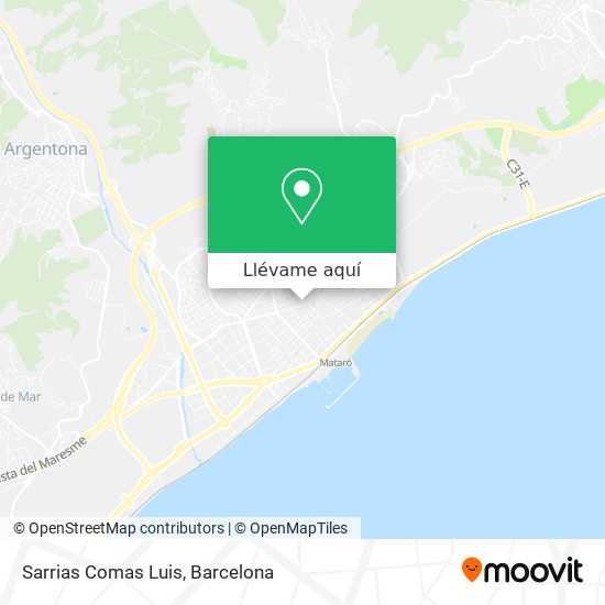 Mapa Sarrias Comas Luis