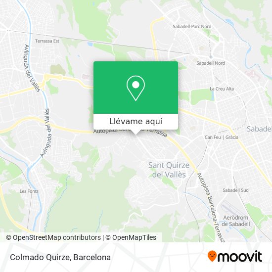 Mapa Colmado Quirze