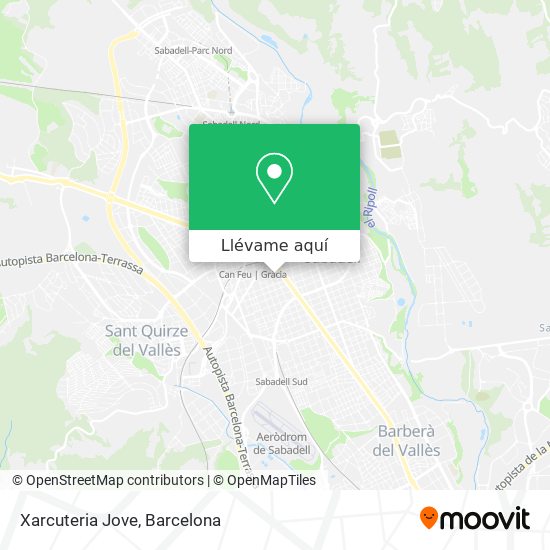 Mapa Xarcuteria Jove