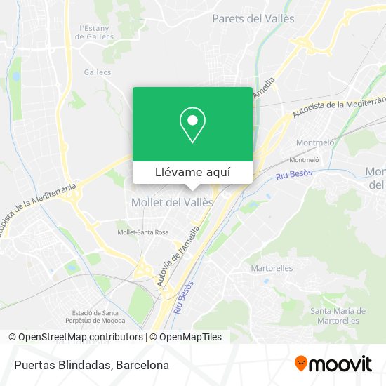 Mapa Puertas Blindadas