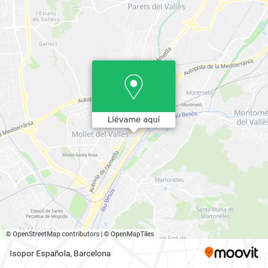 Mapa Isopor Española
