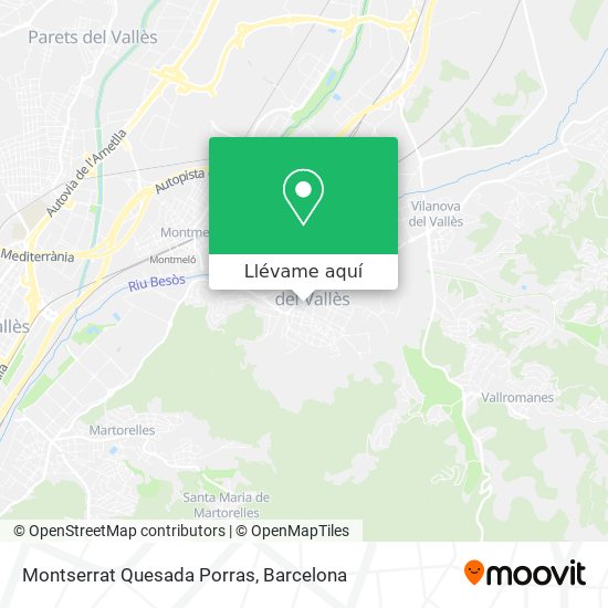 Mapa Montserrat Quesada Porras