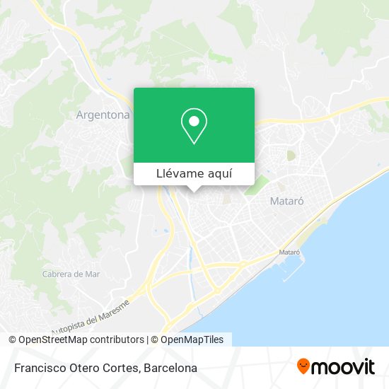 Mapa Francisco Otero Cortes