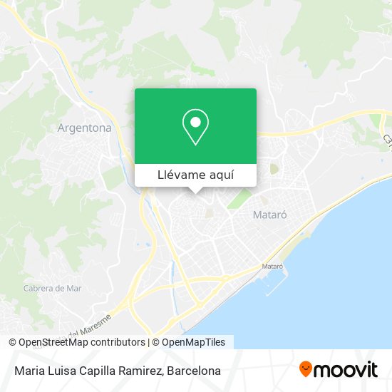 Mapa Maria Luisa Capilla Ramirez