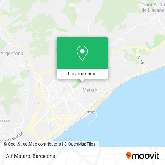 Mapa Atf Mataro