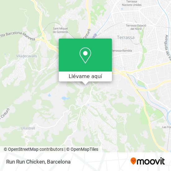 Mapa Run Run Chicken