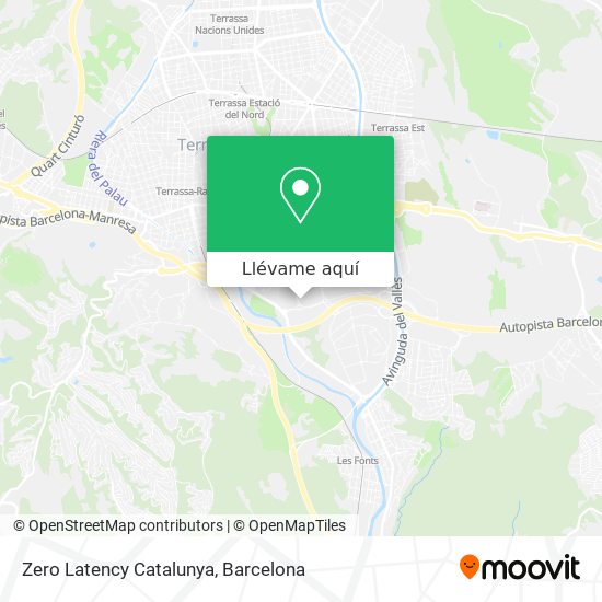 Mapa Zero Latency Catalunya