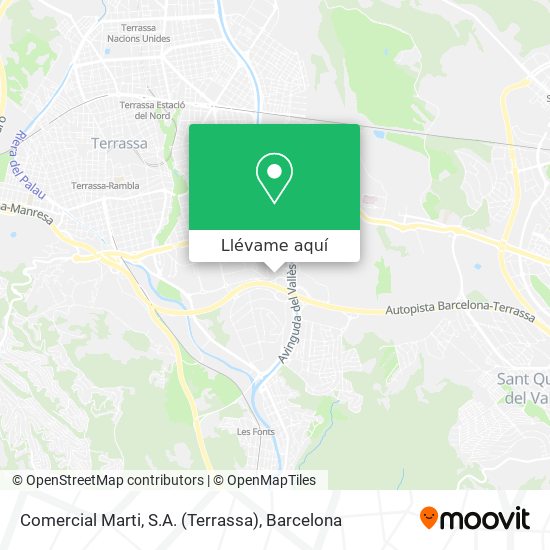 Mapa Comercial Marti, S.A. (Terrassa)