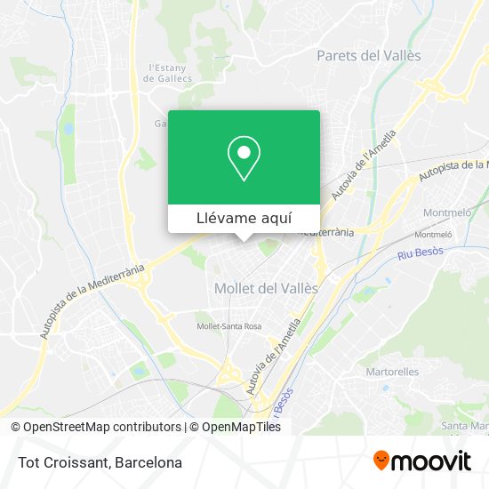 Mapa Tot Croissant