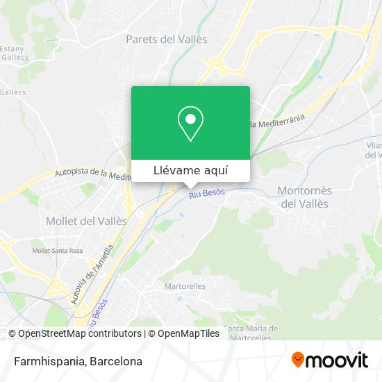 Mapa Farmhispania
