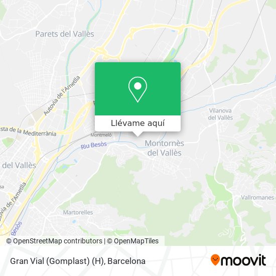 Mapa Gran Vial (Gomplast) (H)