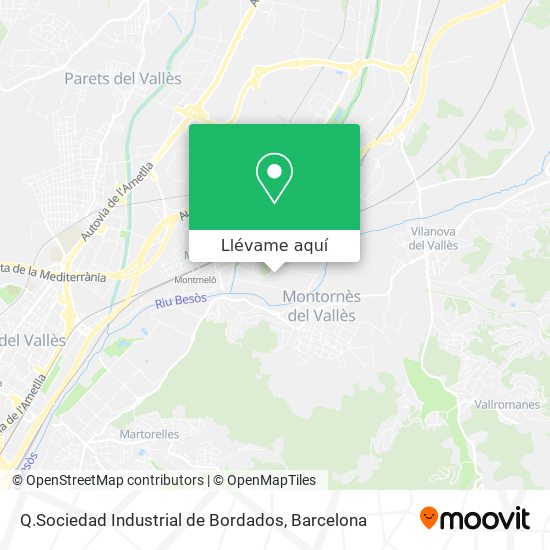 Mapa Q.Sociedad Industrial de Bordados