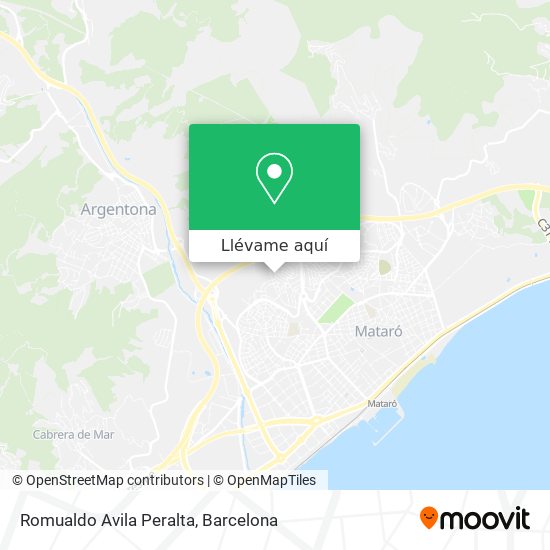 Mapa Romualdo Avila Peralta