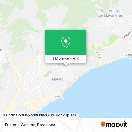 Mapa Fruiteria Wasima