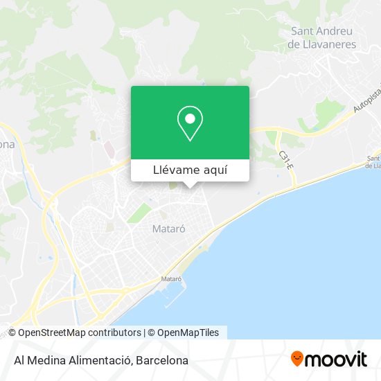 Mapa Al Medina Alimentació