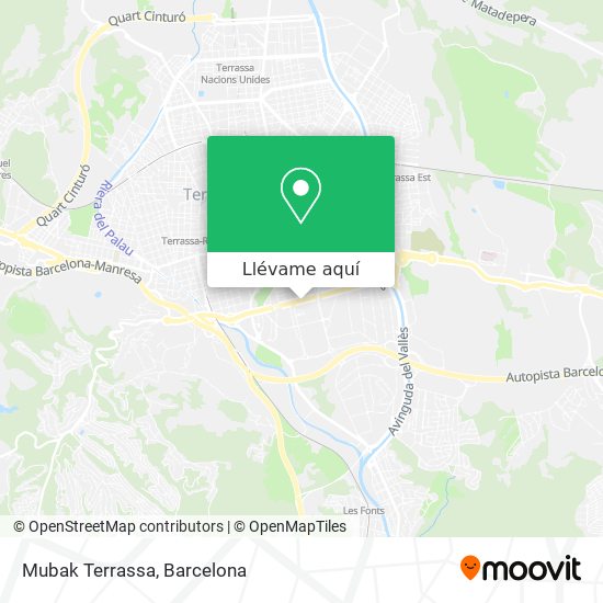 Mapa Mubak Terrassa