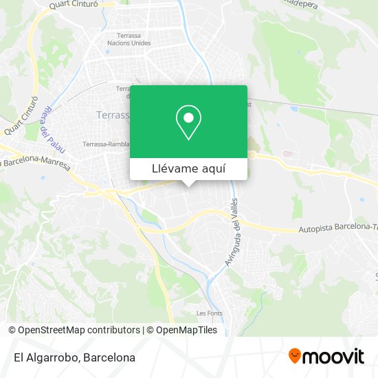 Mapa El Algarrobo