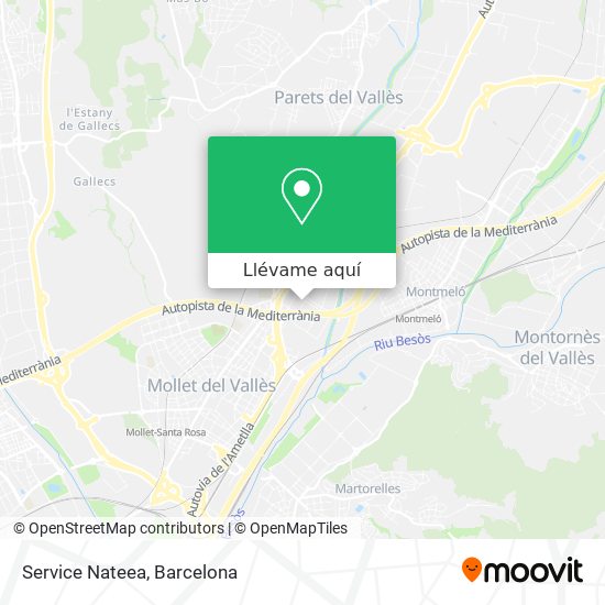 Mapa Service Nateea