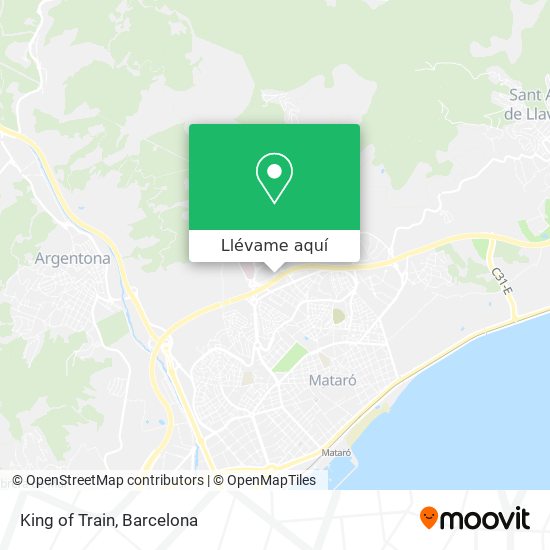 Mapa King of Train
