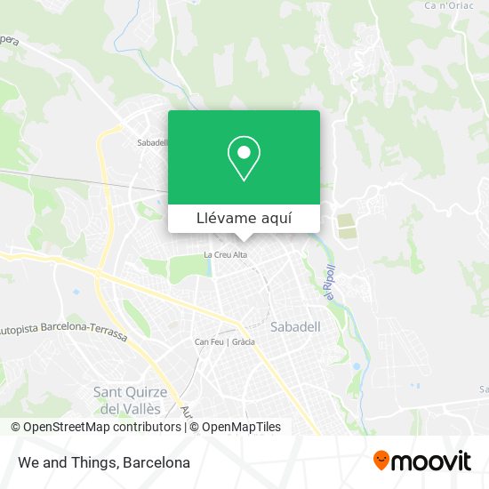 Mapa We and Things