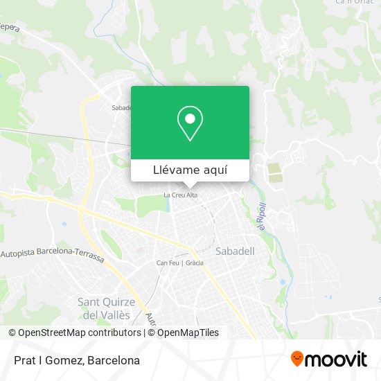 Mapa Prat I Gomez
