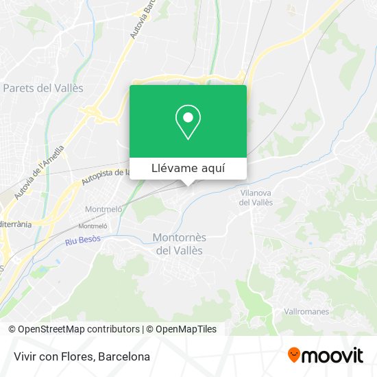 Mapa Vivir con Flores