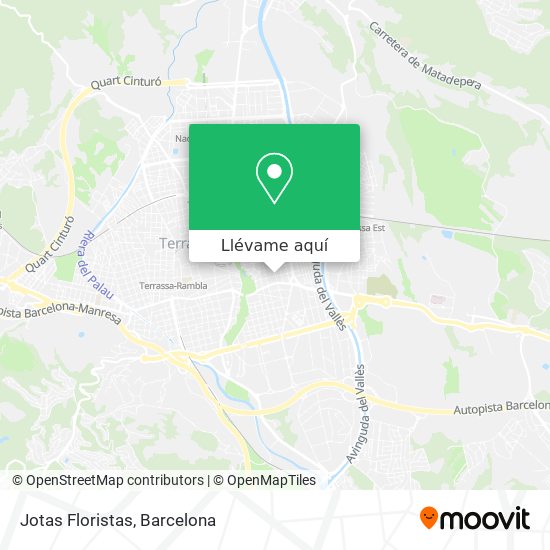 Mapa Jotas Floristas