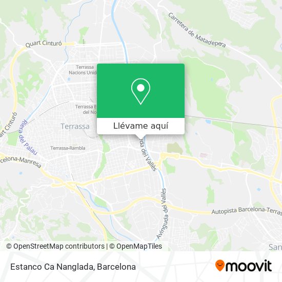 Mapa Estanco Ca Nanglada