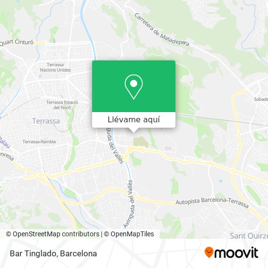 Mapa Bar Tinglado