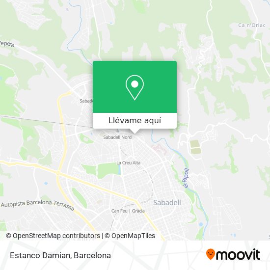 Mapa Estanco Damian
