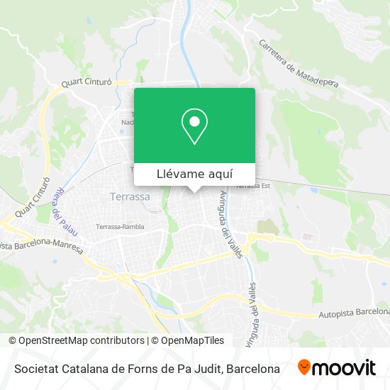Mapa Societat Catalana de Forns de Pa Judit