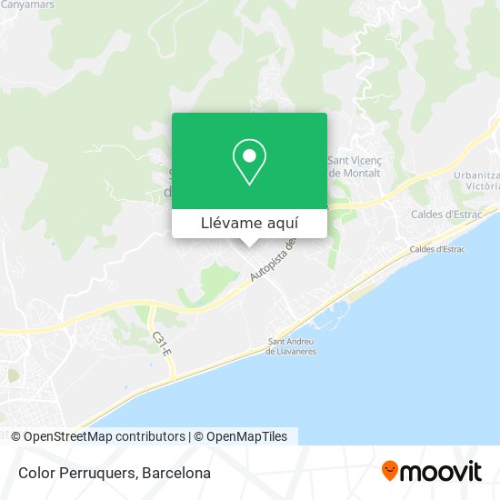 Mapa Color Perruquers
