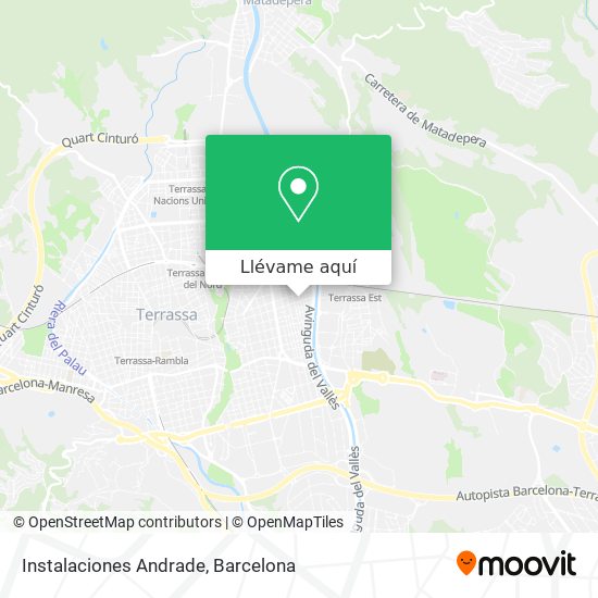 Mapa Instalaciones Andrade