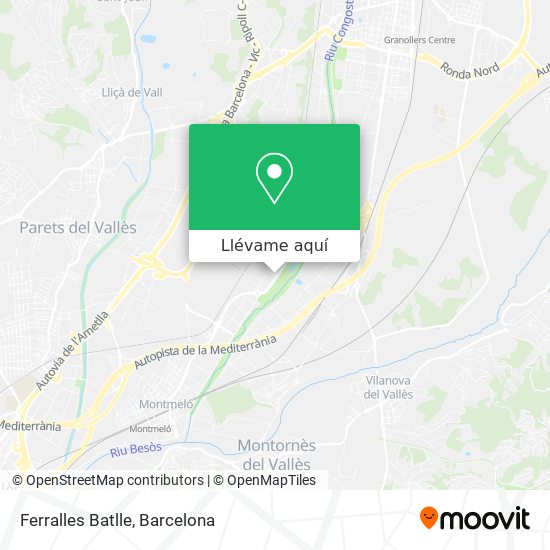 Mapa Ferralles Batlle