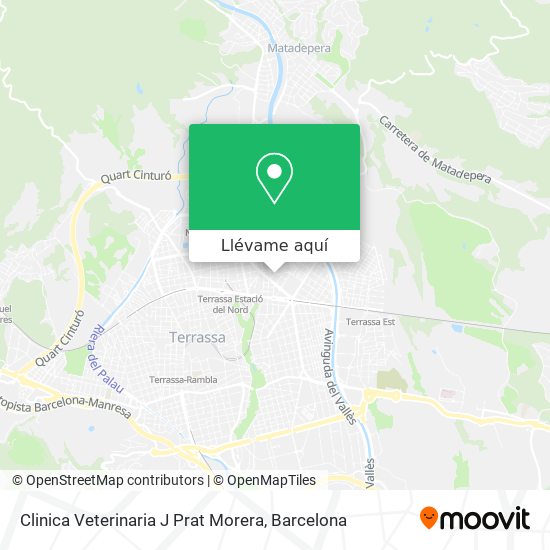 Mapa Clinica Veterinaria J Prat Morera