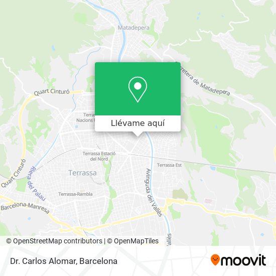 Mapa Dr. Carlos Alomar