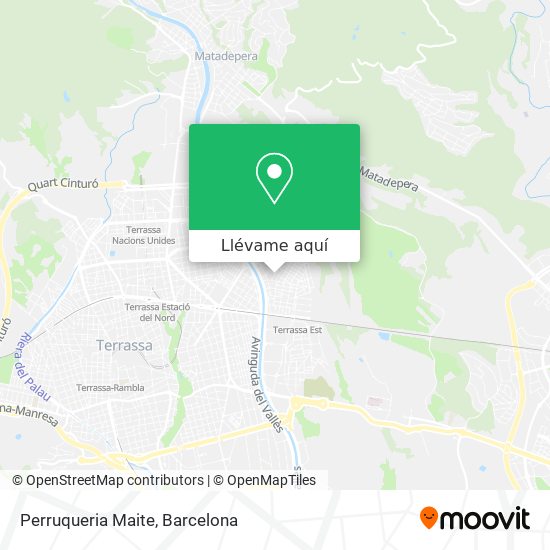 Mapa Perruqueria Maite