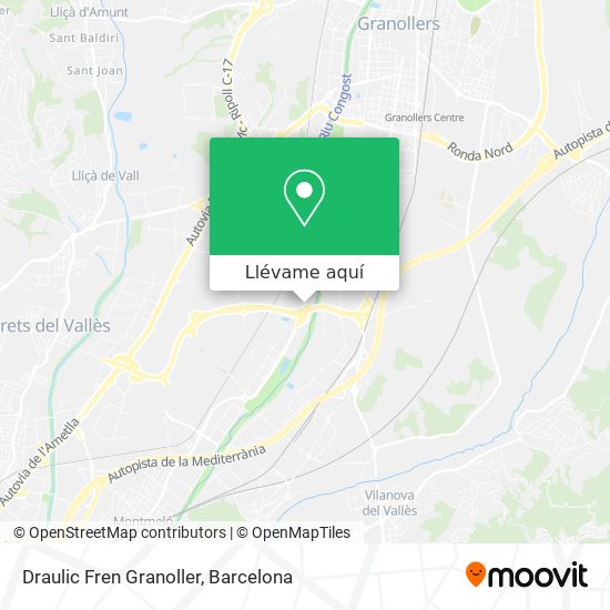 Mapa Draulic Fren Granoller