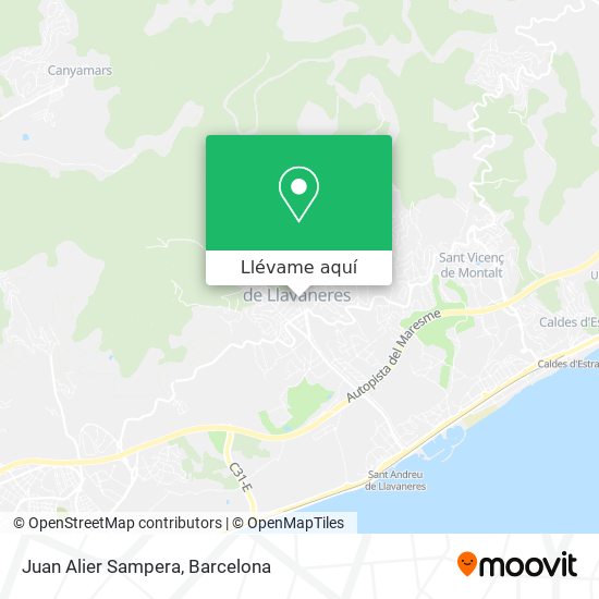 Mapa Juan Alier Sampera